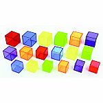 Translucent Cubes - Set of 54.