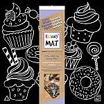Funny Mat - Cupcakes Blackboard Mat