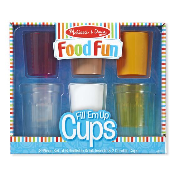 Food Fun Fill 'Em Up Cups Toy Sense