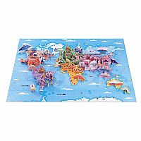 World Curiosities Educational Puzzle