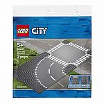 Lego City: Curve and Crossroad