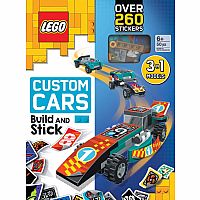LEGO Books Build and Stick: Custom Cars