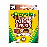 24 Colors of the World Markers.
