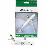 Alitalia Air Die Cast Single Plane.
