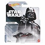 Hot Wheels Character Cars: Star Wars - Darth Vader.