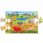 Dawn of the Dinosaur Floor Puzzle