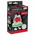 Snoopy and Doghouse - 3D Crystal Puzzle
