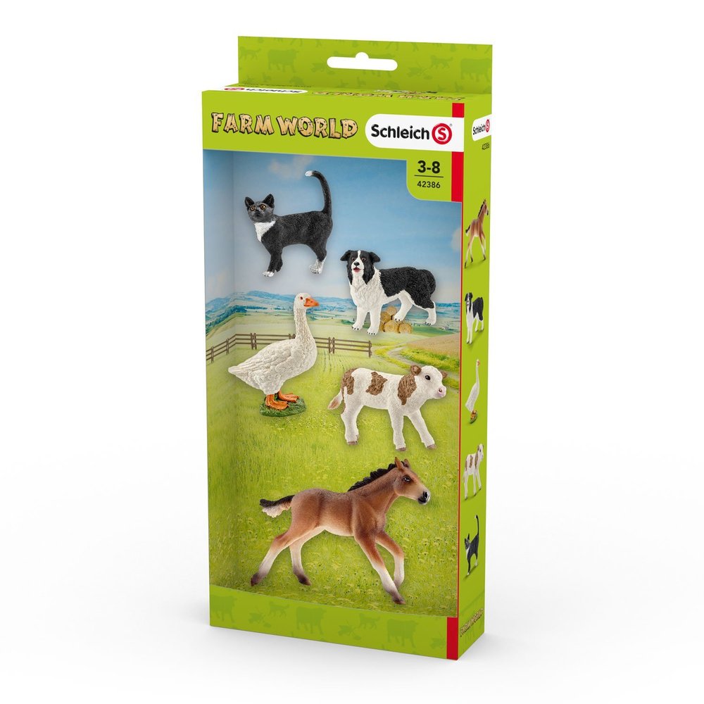 schleich assorted farm world animals