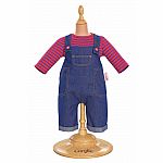 Corolle: Denim Overalls Set - 17 inch