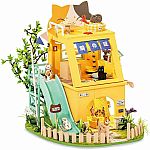 Cat House - DIY Miniature House Kit