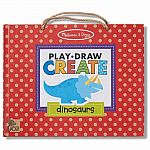 Natural Play: Play, Draw, Create Reusable Drawing and Magnet Kits - Dinosaurs 