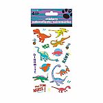 Dinosaurs Stickers - 4 Sheets.