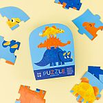 12-piece Mini Puzzle - Dino Friends