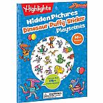 Hidden Pictures: Dinosaur Puffy Sticker Playscenes