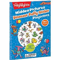 Hidden Pictures: Dinosaur Puffy Sticker Playscenes