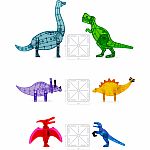 Magna-Tiles Dino World XL 
