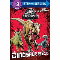 Jurassic World: Fallen Kingdom: Dinosaur Rescue! - Step into Reading Step 3.