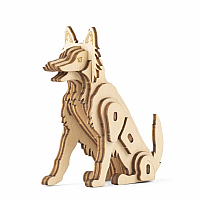 Dog - 3D Wooden Puzzle.