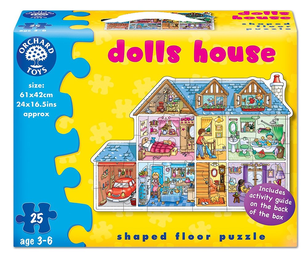 Dolls House Floor Puzzle Toy Sense