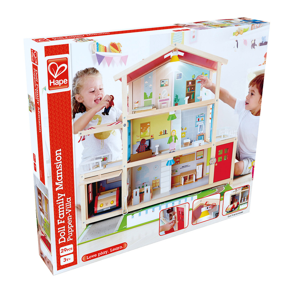 Doll Family Mansion. Toy Sense