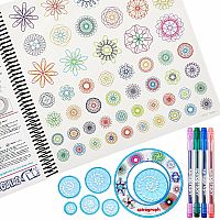 The Original Spirograph Doodle Art Journal