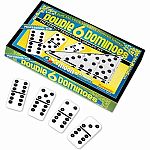 Double 6 Dominoes - Black Dots