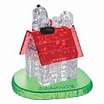 Snoopy and Doghouse - 3D Crystal Puzzle