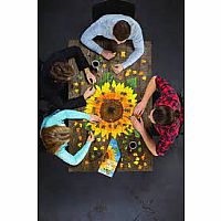 I Am Sunflower - Shaped Puzzle by Madd Capp