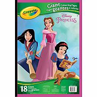 Giant Colouring Pages - Disney Princess