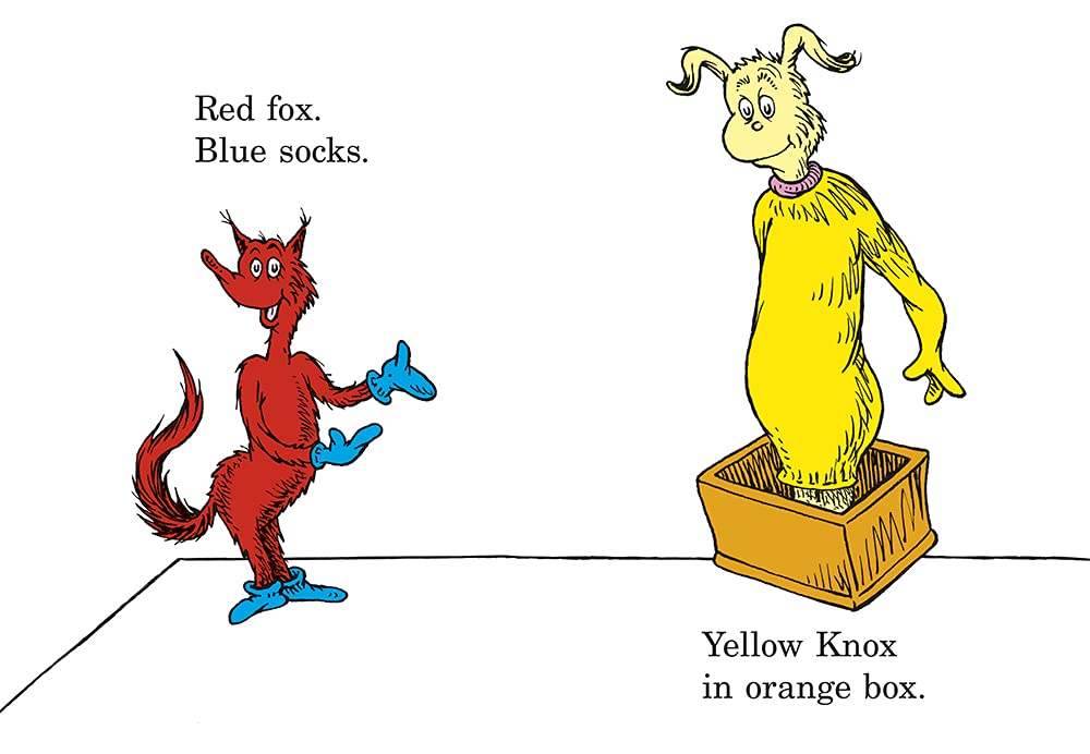 Dr. Seuss' Book of Colors Toy Sense