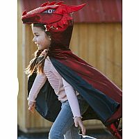 Ruby the Metallic Dragon Cape - Size 3-4