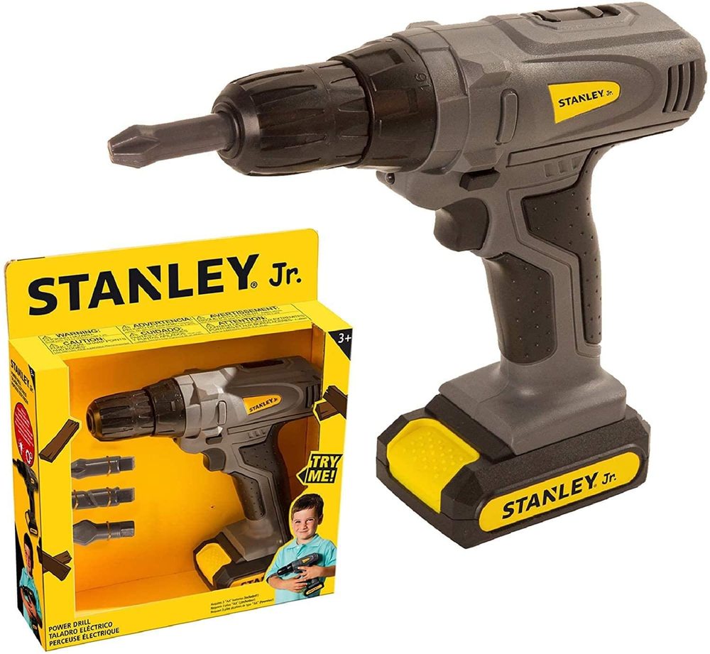 Stanley Jr. Battery Operated Power Drill. Toy Sense