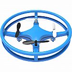 Sky Lighter Glow Disc Drone - Blue.