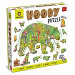 Woody Puzzle Playset - Forest