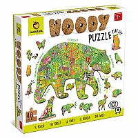 Woody Puzzle Playset - Forest