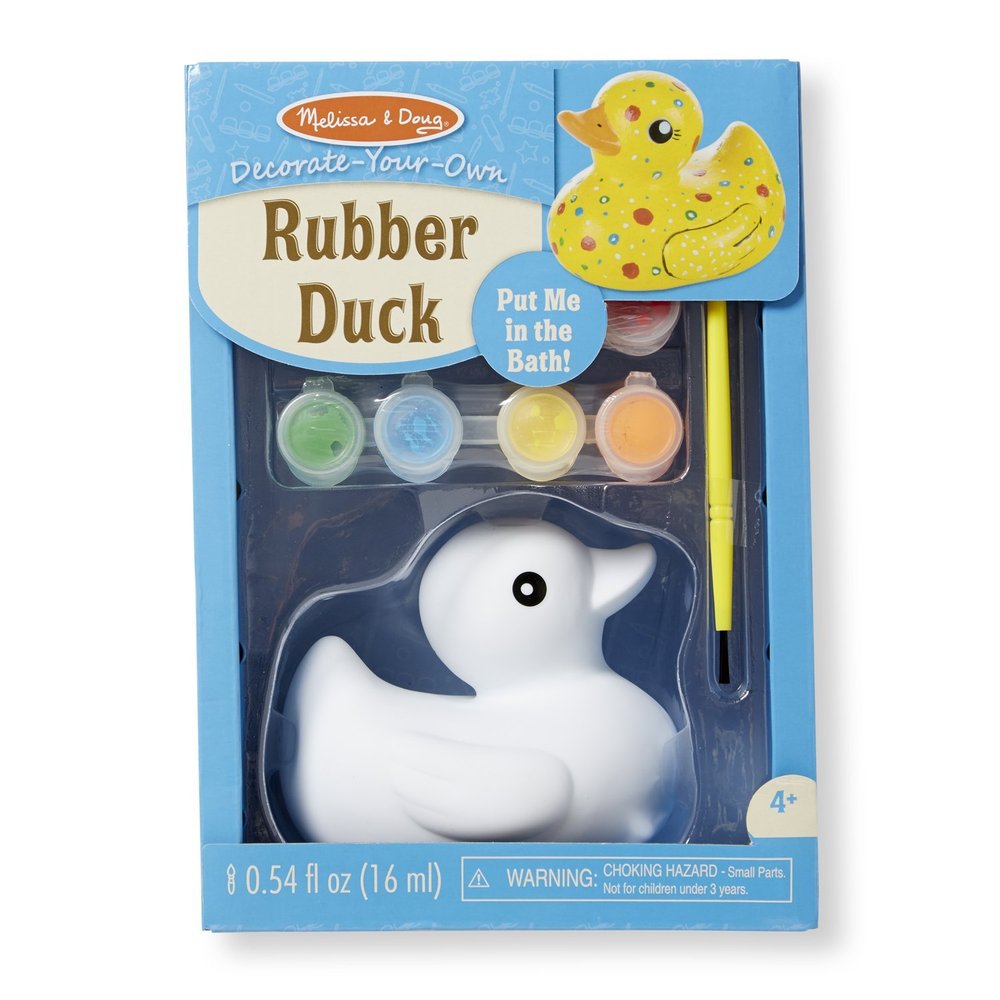 Decorate-Your-Own Rubber Duck - Toy Sense