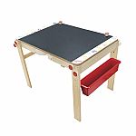 2-in-1 Easel and Play Table by Little Moppet