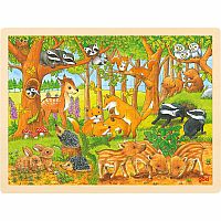 Baby Animals - Wooden Tray Puzzle
