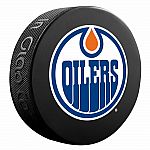 Edmonton Oilers Souvenir Puck. 