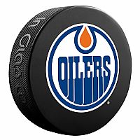 Edmonton Oilers Souvenir Puck. 