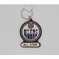 NHL Calgary and Edmonton Keyring  