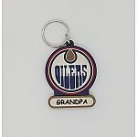 NHL Calgary and Edmonton Keyring  