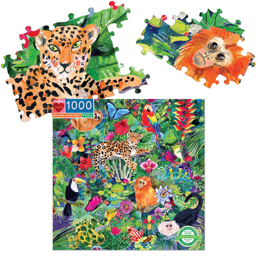 Amazon Rainforest Eeboo. Toy Sense