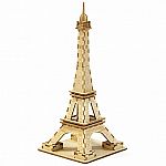 Eiffel Tower 3D Wood Model  