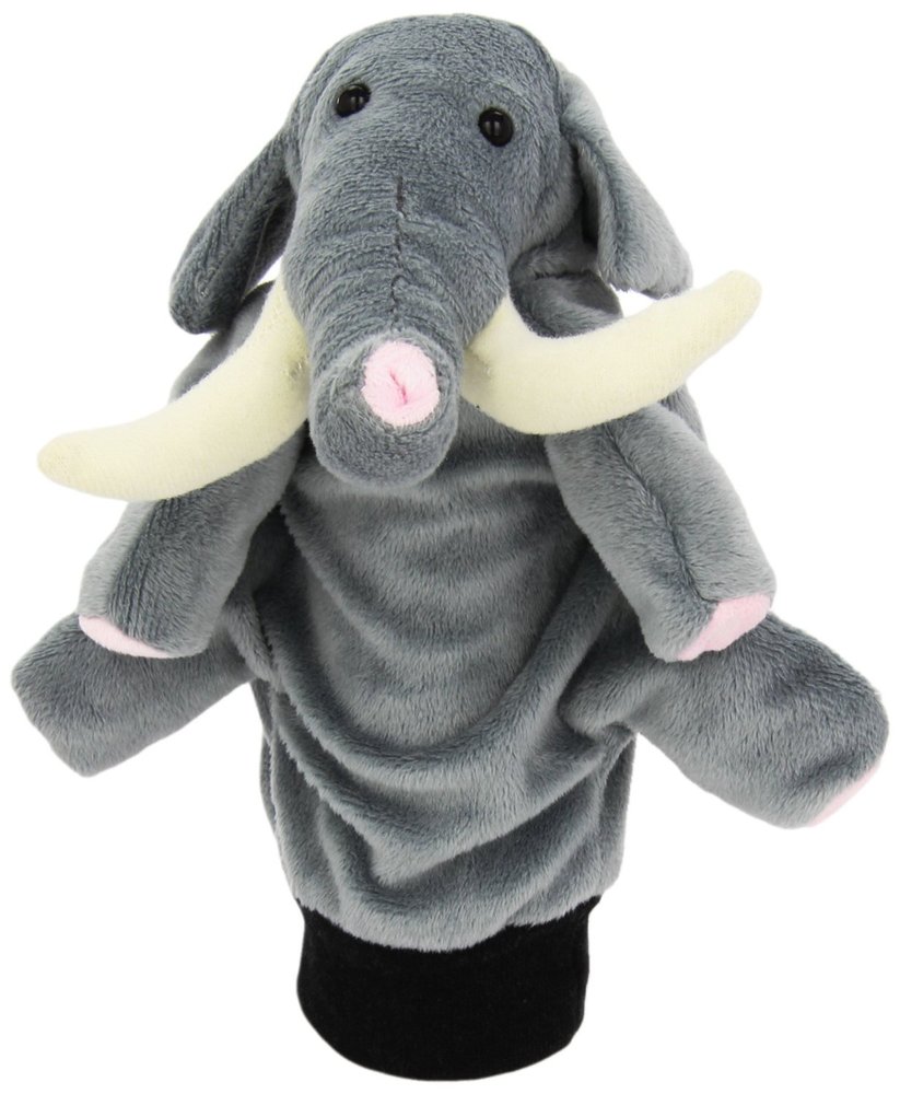 Elephant Hand Puppet Toy Sense