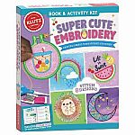 Super Cute Embroidery Book and Activity Kit