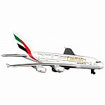 Emirates A380 Single Plane.