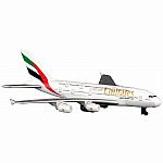 Emirates A380 Single Plane.