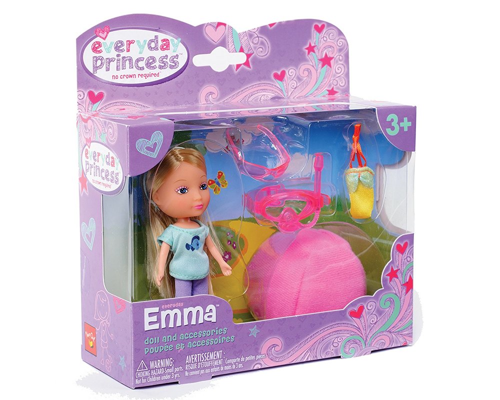 Emma Doll with Beanbag Chair & Snorkel Toy Sense