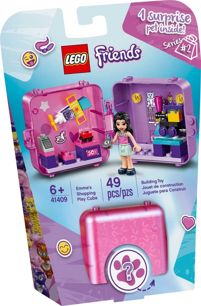 Lego Friends Emma S Shopping Play Cube Toy Sense